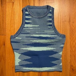 SHEIN Blue Tank Top